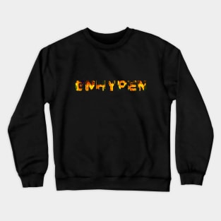 Enhypen Orange Crewneck Sweatshirt